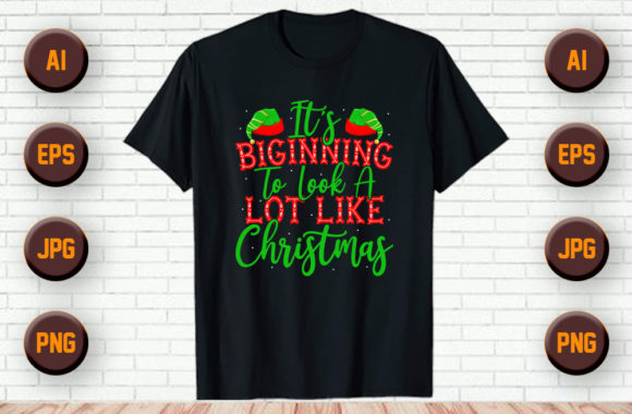 Christmas T Shirt and Mug Design -91: Graphics & Print Templates