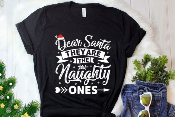 Christmas Typography SVG for T-Shirt Designs & Graphics