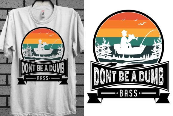Don't Be a Dumb Bass: Bold Graphics for T-Shirt Designs
