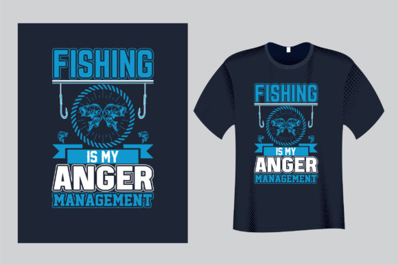 Fishing Anger Mgt. Graphics & Print Templates
