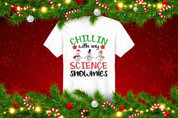 Gnome Christmas Teacher Graphics for T-Shirt Designs