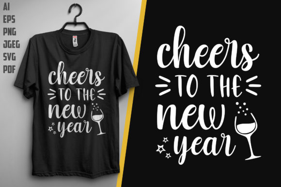 Happy New Year Quotes: Graphics for Print Templates