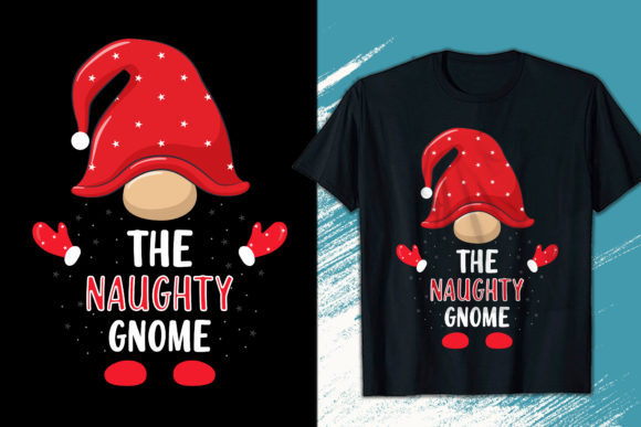 Naughty Gnome Graphics for T-Shirt Designs