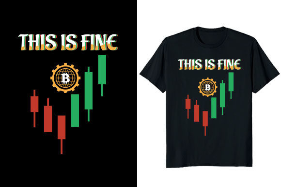 Reviewing This is Fine Bitcoin Graphics and T-Shirt Designs