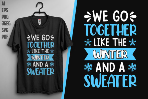 Winter Quotes Graphics for Print Templates